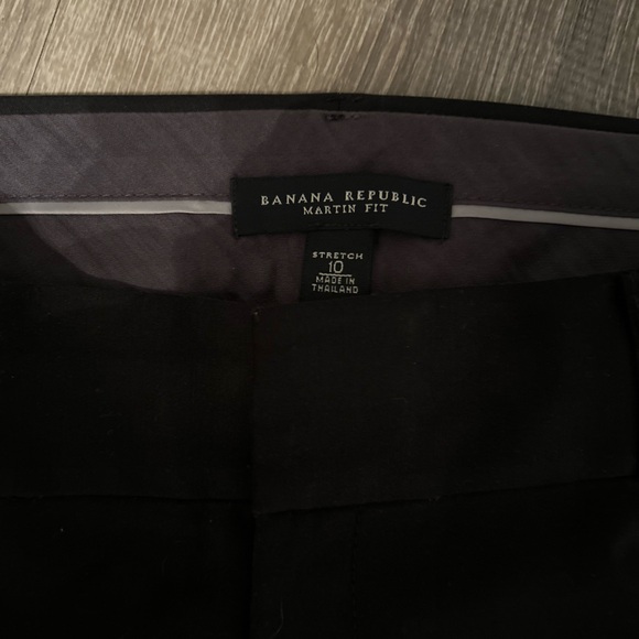 Banana Republic Black Martin Fit Pants - Picture 3 of 3